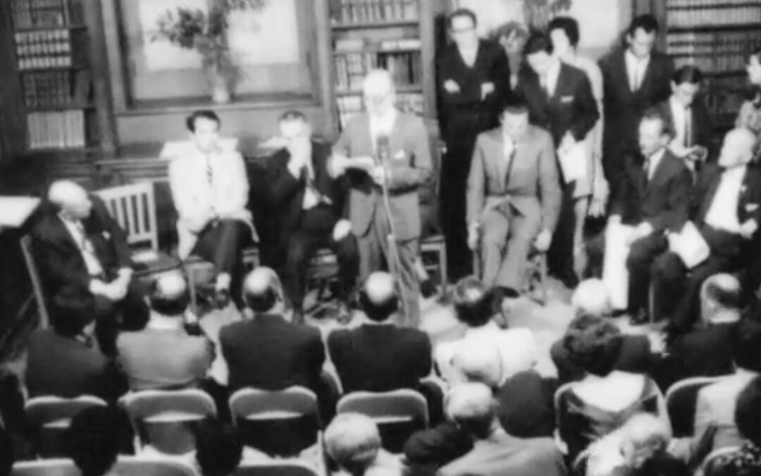 Actividades del Ministro de Educación Máximo Pacheco