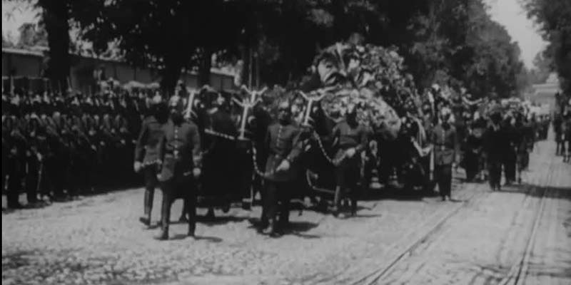 Los funerales del Presidente Montt