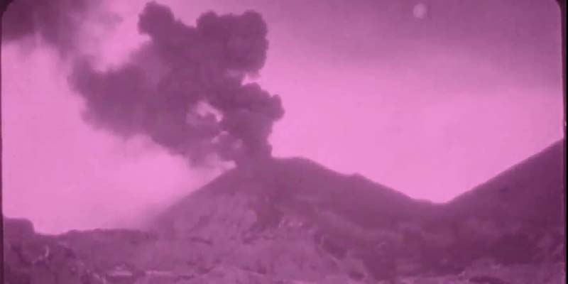 La erupción del Volcán Quizapu