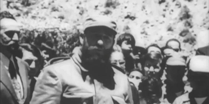 Imágenes inéditas de Fidel Castro en Chile (1971)