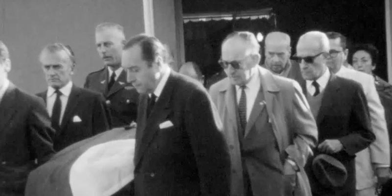 Traslado de los restos de Gabriela Mistral a Montegrande