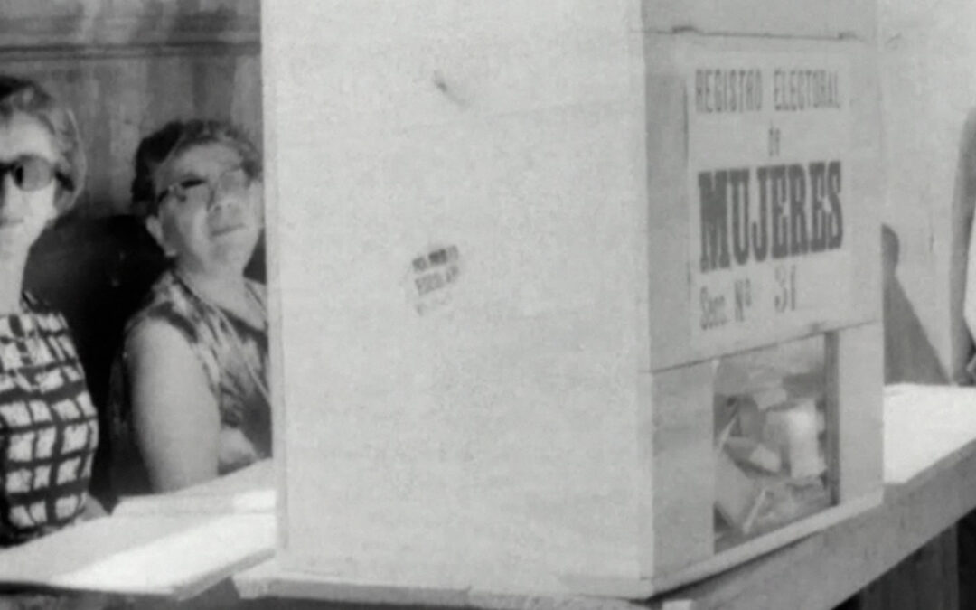 Sufragistas chilenas: archivo Eltit-Rosenfeld