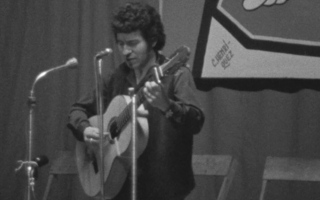 Presentación de Quilapayún, Víctor Jara y Aparcoa
