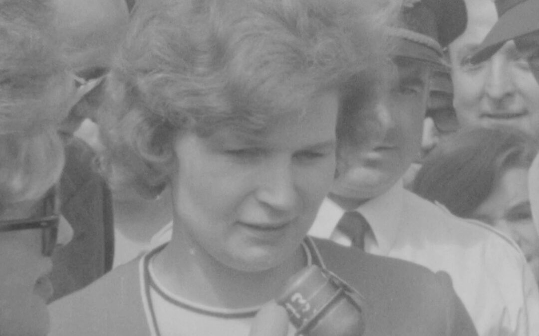Llegada de Valentina Tereshkova a Chile