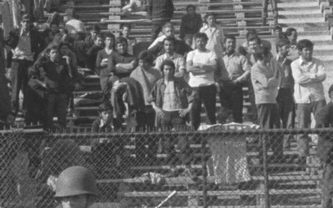 Prisioneros en el Estadio Nacional
