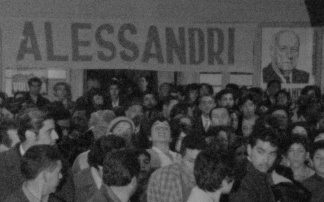 Acto por la candidatura de Jorge Alessandri
